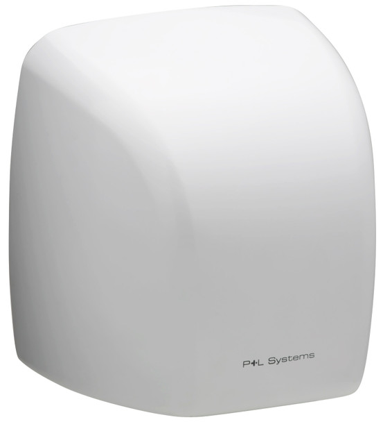 P+L Automatic Hand Dryer - 2100-Watt - White Plastic - DV2100P