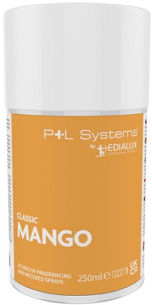 P+L Aerosol Refills - 250ml - Mango - Case of 12 - W206