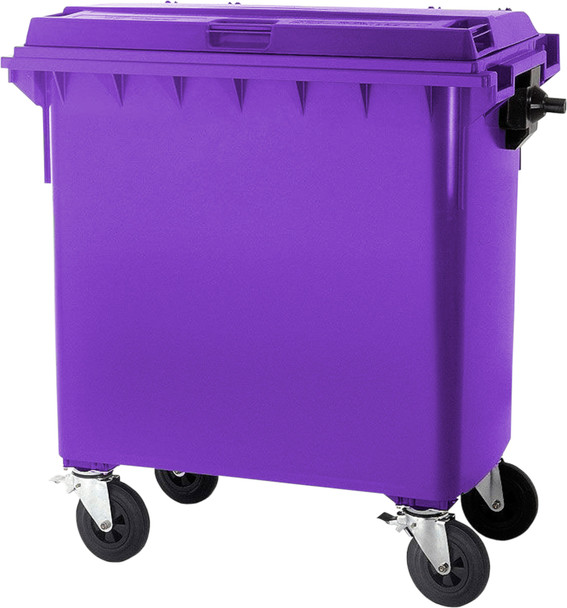 Purple Wheelie Bin - 660 Litre - WB660PUR