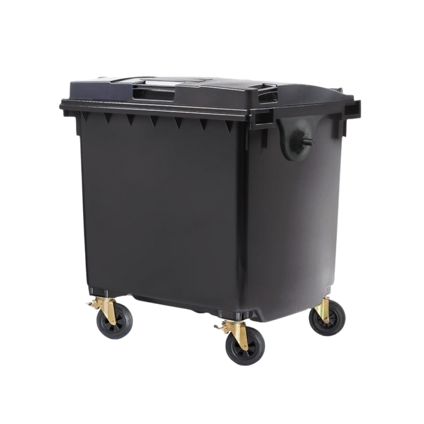 Black Wheelie Bin - 1100 Litre - WB1100BLA