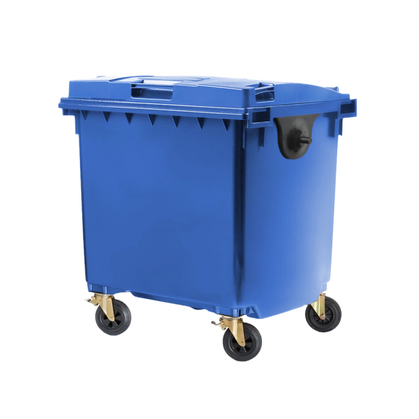 Blue Wheelie Bin - 1100 Litre - WB1100BLU