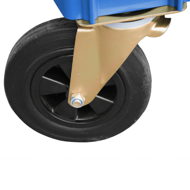 Blue Wheelie Bin - 1100 Litre - Wheel