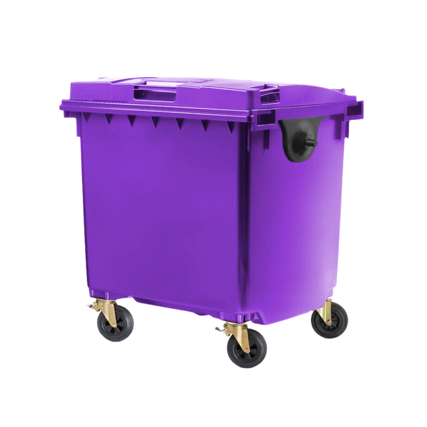 Purple Wheelie Bin - 1100 Litre - WB1100PUR