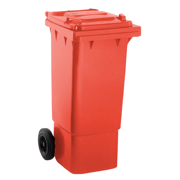 Red Wheelie Bin - 80 Litre - WB80RED