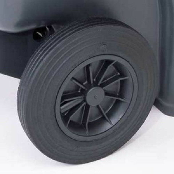 Black Wheelie Bin - 140 Litre