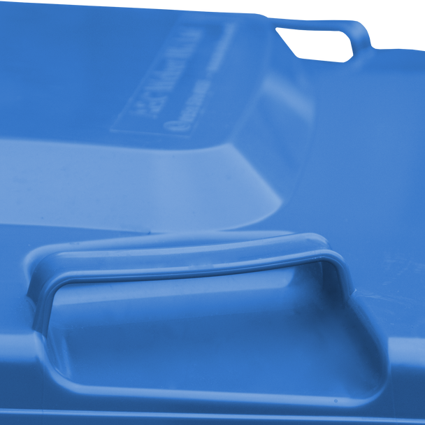 Blue Wheelie Bin - 180 Litre