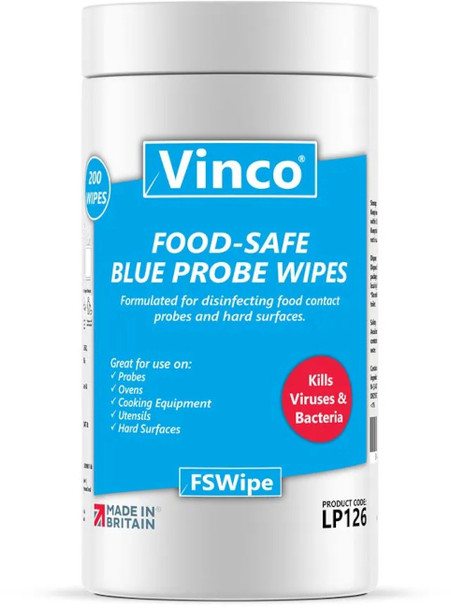 Vinco-FSWipe Food Processing Disinfectant Wipe - 200 Wipes - LP126
