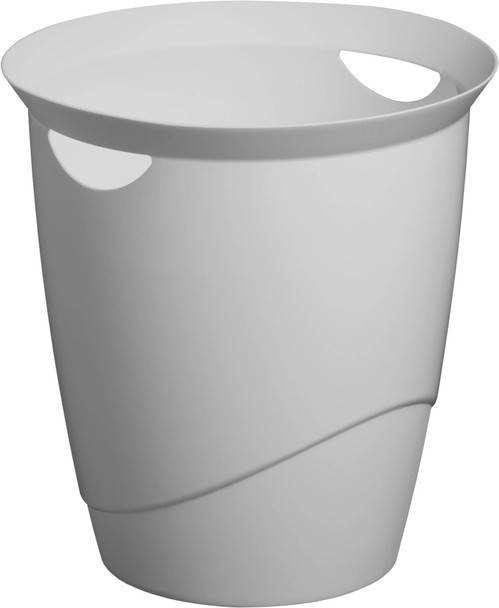 Durable Round ECO Waste Bin - 16 Ltr - Grey - 776010