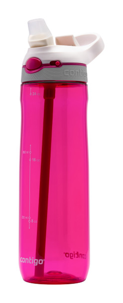 2094639 - Contigo Ashland Water Bottle - 720ml - Sangria - AUTOSPOUT��� technology provides 100% on-the-go spill and leak-proof confidence