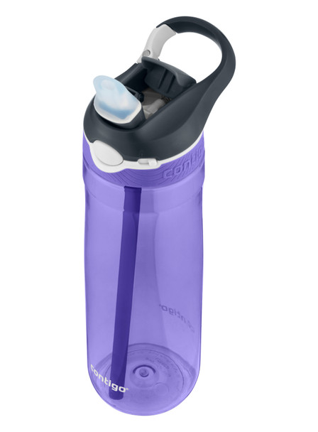 2094942 - Contigo Ashland Water Bottle - 720ml - Grapevine - Simple push button releases spout to enable drinking