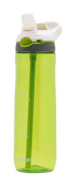 2094635 - Contigo Ashland Water Bottle - 720ml - Citron - Simple push button releases spout to enable drinking