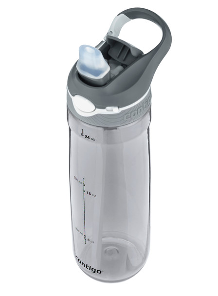 2094640 - Contigo Ashland Water Bottle - 720ml - Smoke - Simple push button releases spout to enable drinking