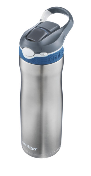 2094941 - Contigo Ashland Chill Insulated Water Bottle - 590ml - Monaco - AUTOSPOUT��� technology provides 100% leak and spill-proof security