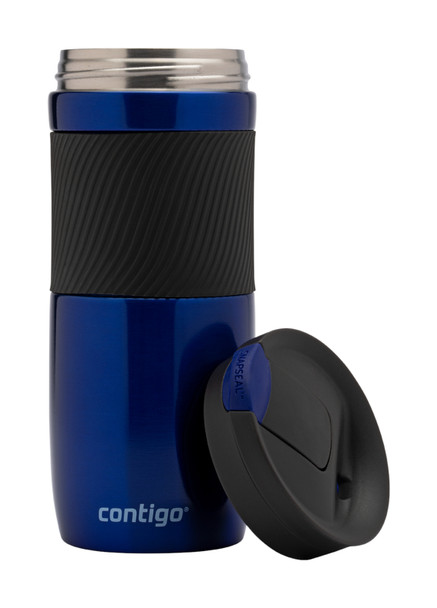 2095559 - Contigo Byron Insulated Travel Mug - 470ml - Deep Blue - Stylish design fits most car cup holders