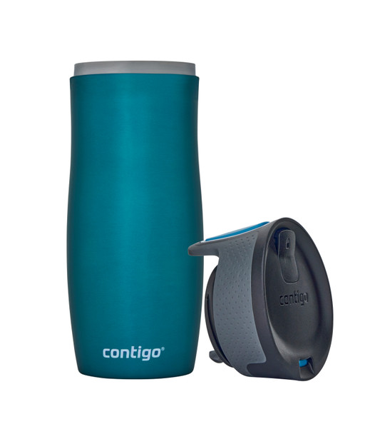 2095846 - Contigo West Loop Insulated Travel Mug - 470ml - Biscay Bay - Stylish design fits most car cup holders