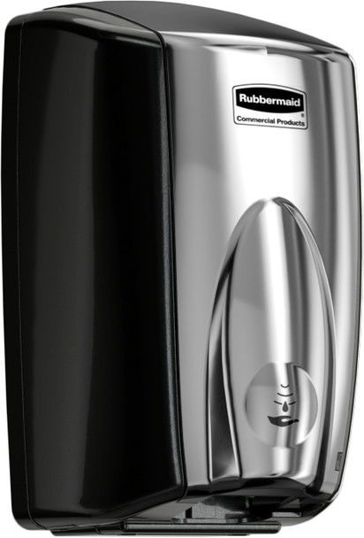 2162588 - Rubbermaid AutoFoam Dispenser - 500ml - Black/Chrome - Right