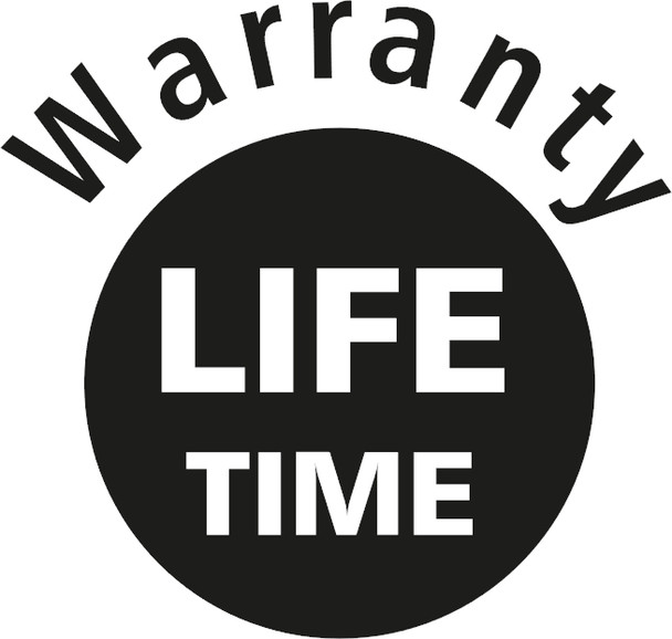 Manufacturer's Lifetime Warranty Mark