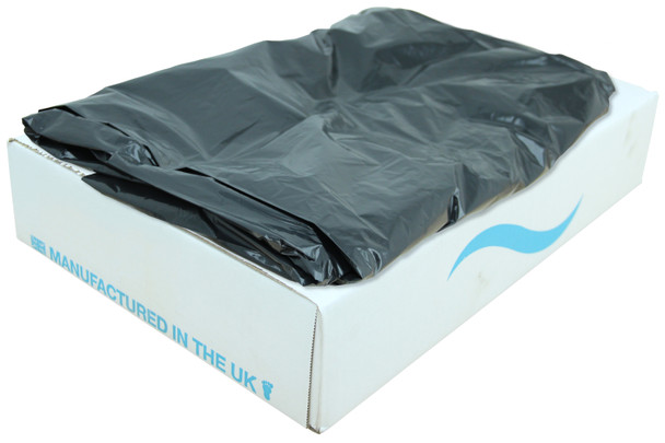 Bin Liners - 100 Ltr - Pack of 100 - Black - PMCBK100L