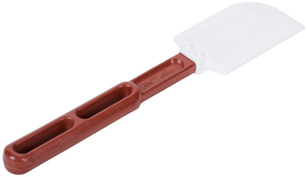 52010 - Vollrath High-Heat Spatula - 25.4cm - One-piece design prevents unhygienic build-up of food in problematic spaces