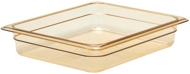 Cambro High Heat Gastronorm Pan - GN 1/2 - 65mm - Amber - 22HP150