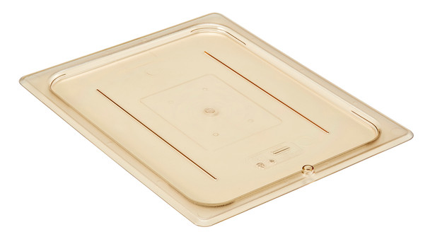 Cambro High Heat Flat Cover - GN 1/2 - Amber - 20HPC150