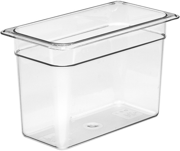 Cambro Polycarbonate Gastronorm Pan - GN 1/3 - 200mm - Clear - 38CW135