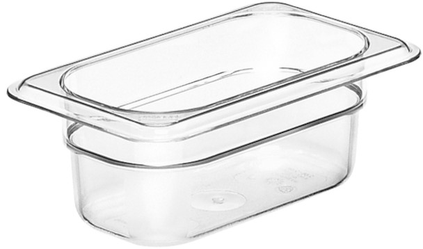 Cambro Polycarbonate Gastronorm Pan - GN 1/9 - 65mm - Clear - 92CW135