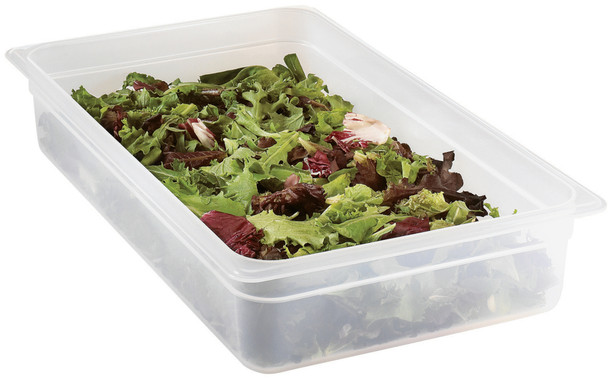 Cambro Polypropylene Gastronorm Pan - GN 1/1 - 100mm - Translucent - 14PP190