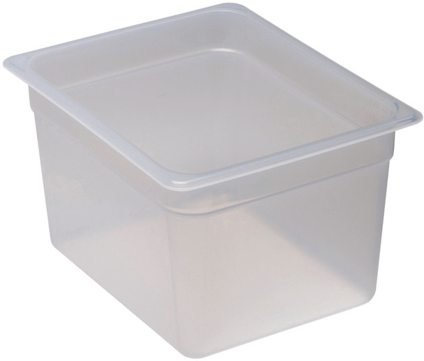 Cambro Polypropylene Gastronorm Pan - GN 1/2 - 200mm - Translucent - 28PP190