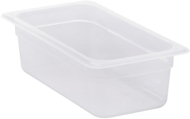 Cambro Polypropylene Gastronorm Pan - GN 1/3 - 100mm - Translucent - 34PP190