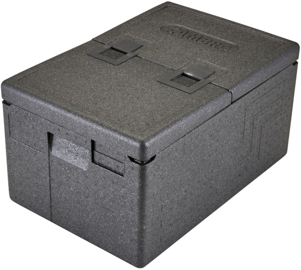 Cambro GoBox Top-Loading Food Box with Hinged Flip Lid - GN 1/1 - 46 Ltr - EPP180FL110