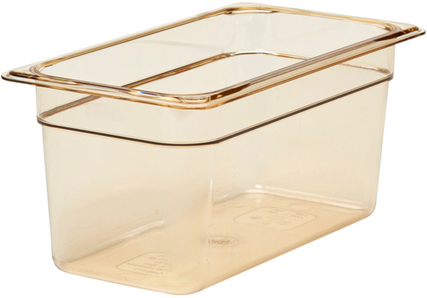 Cambro High Heat Gastronorm Pan - GN 1/3 - 150mm - Amber - 36HP150