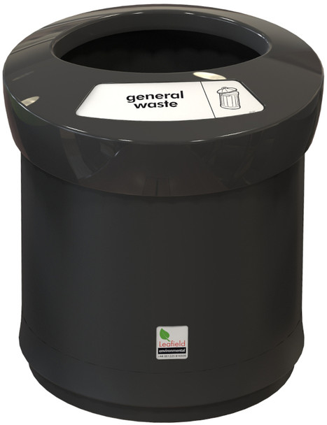 Leafield EcoAce - Open Lid - 41 Ltr - General Waste