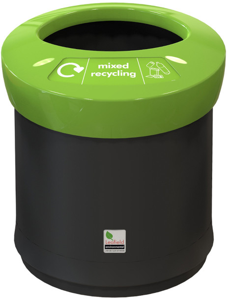 Leafield EcoAce - Open Lid - 41 Ltr - Mixed Recycling