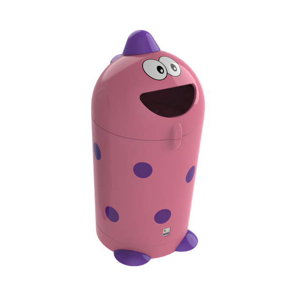 Leafield MonsterBuddy Bin - Mollie - Heather Violet