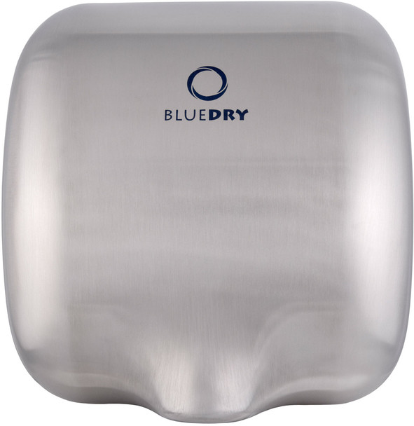 HD-BD1000BS - BlueDry Eco Dry Hand Dryer - Brushed Stainless Steel - Front