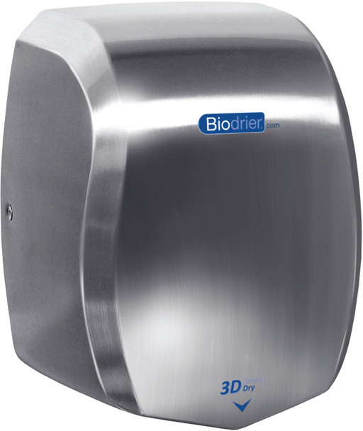 HD-BSD60KP - Biodrier 3D Smart Dry Plus Hand Dryer - Stainless Steel