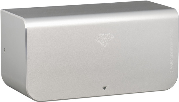 HD-D380PLUS-S - Diamond Hand Dryer PURE - Silver - Right