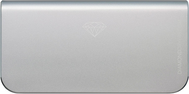 HD-D380S - Diamond Hand Dryer - Silver - Front