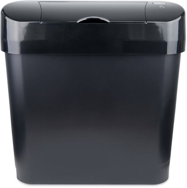 WR-CD-7002B - Automatic Sanitary Bin - 15 Ltr - Black - Front