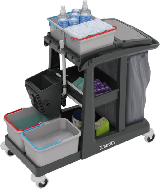 Numatic ECO-Matic EM3 Cleaning Trolley - EM-3