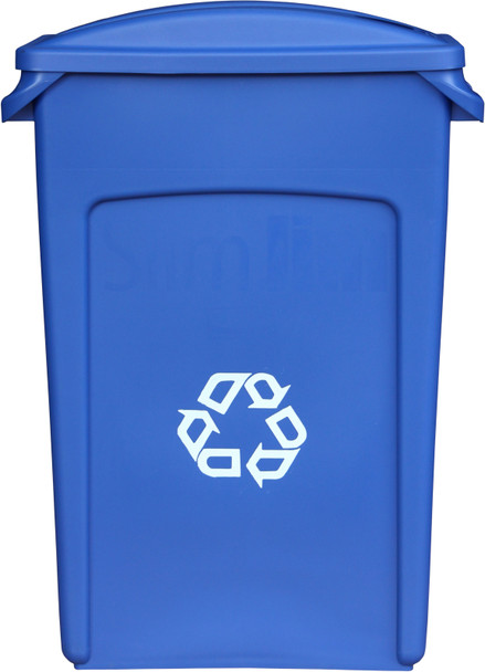 BNSC87P - Soho Recycling Bin - 87 Ltr - Paper Recycling - Embossed Recycling Logo