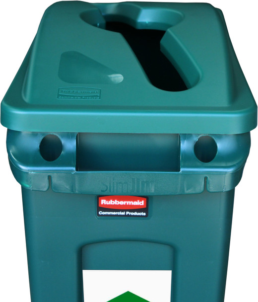 BNSC87MR - Soho Recycling Bin - 87 Ltr - Mixed Recycling - Overhead