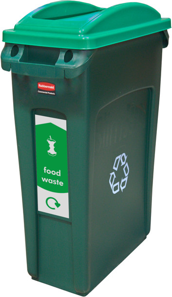 BNSC87FW - Soho Recycling Bin Kit - 87 Ltr - Food Waste