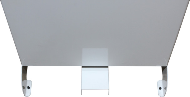 SOPED90 - Soho Metal Pedal Bin - 90 Ltr - White Body & White Lid - Pedal Detail