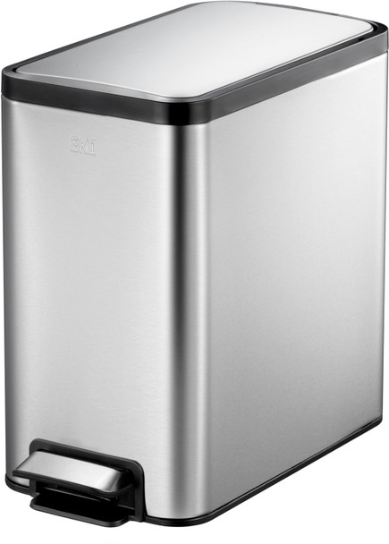 EK9376MT8 - EKO Ecoslim Pedal Bin - 8 Ltr - Stainless Steel