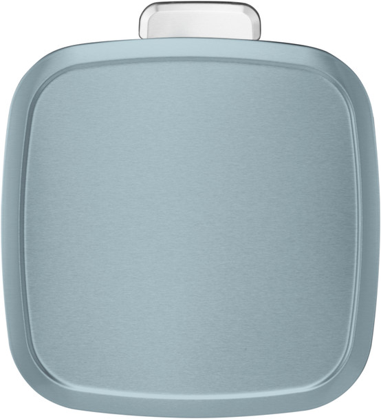 EK9384TB30 - EKO Stella Square Pedal Bin - 30 Ltr - Titanium Blue - Overhead