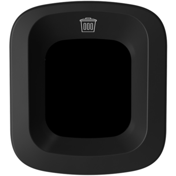 1471 - uBin Mini Recycling Bin - 50 Ltr - General Waste - Overhead of Aperture