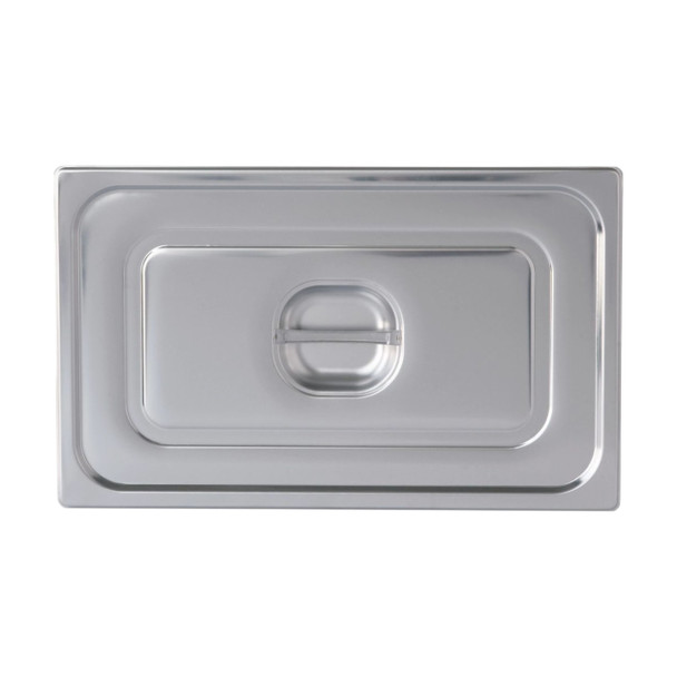 120000 - Pujadas Gastronorm Pro Pan Solid Cover - GN 1/2 - Stainless Steel
