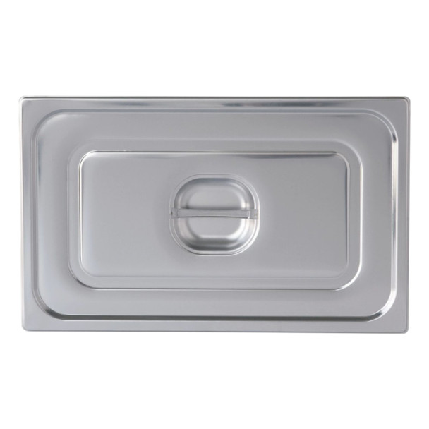 130000 - Pujadas Gastronorm Pro Pan Solid Cover - GN 1/3 - Stainless Steel
